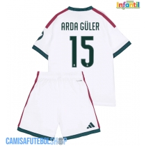 Camisa de time de futebol Real Madrid Arda Guler #15 Replicas 1º Equipamento Infantil 2026-27 Manga Curta (+ Calças curtas)
